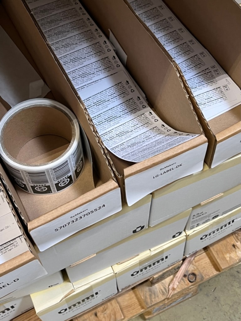 Stickers and labels for beverages